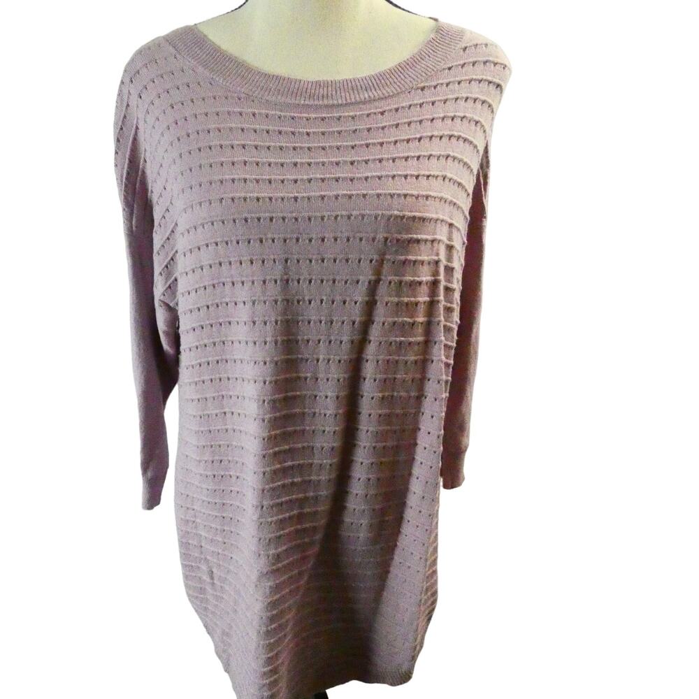 Soho New York & Co. Jeans Women's Small Sweater Tunic Lightweight Festival